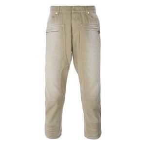 Balmain - Tan Cropped Jeans - US 32